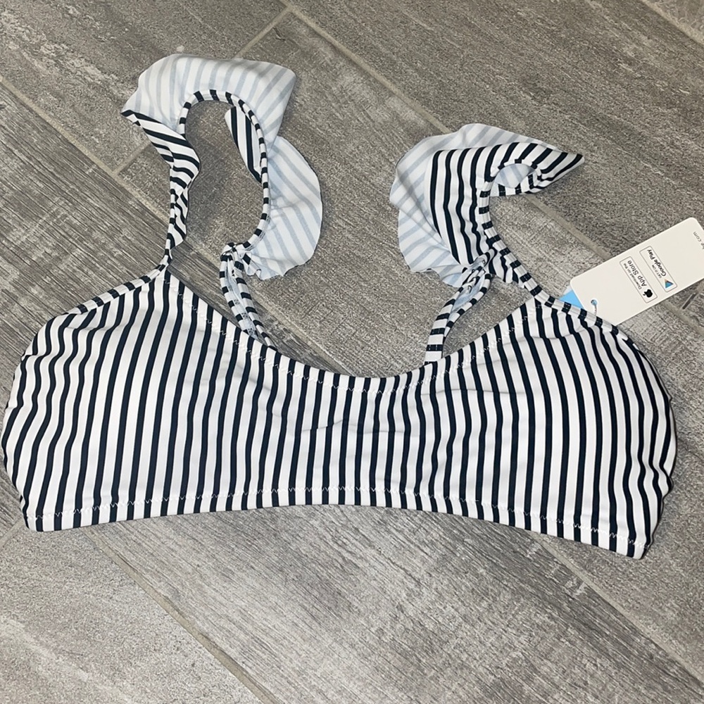 Cupshe Striped Bikini Top